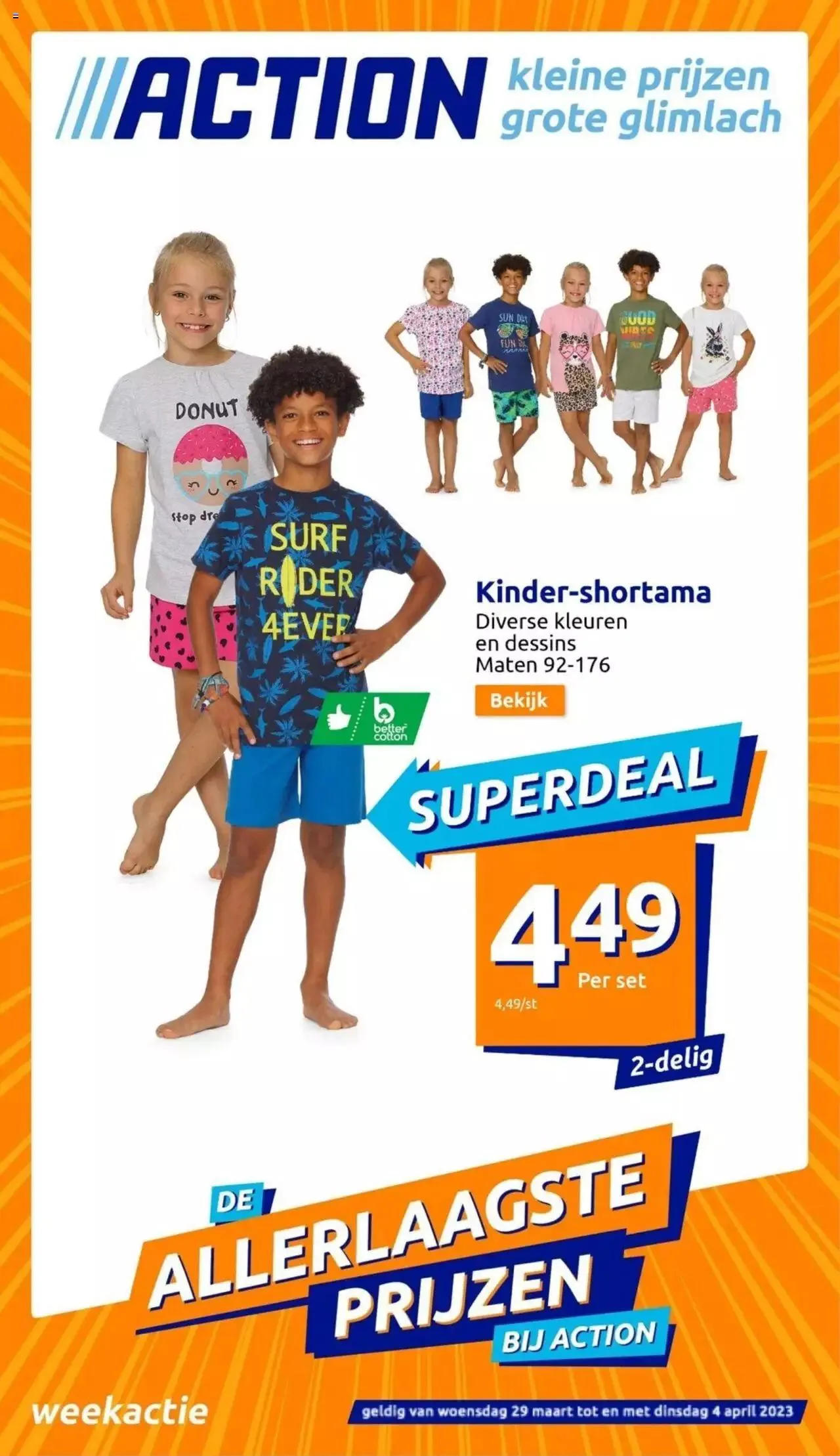 Action folder week / de la semaine 13 van 4 april tot 31 december 2023 - folder pagina 1