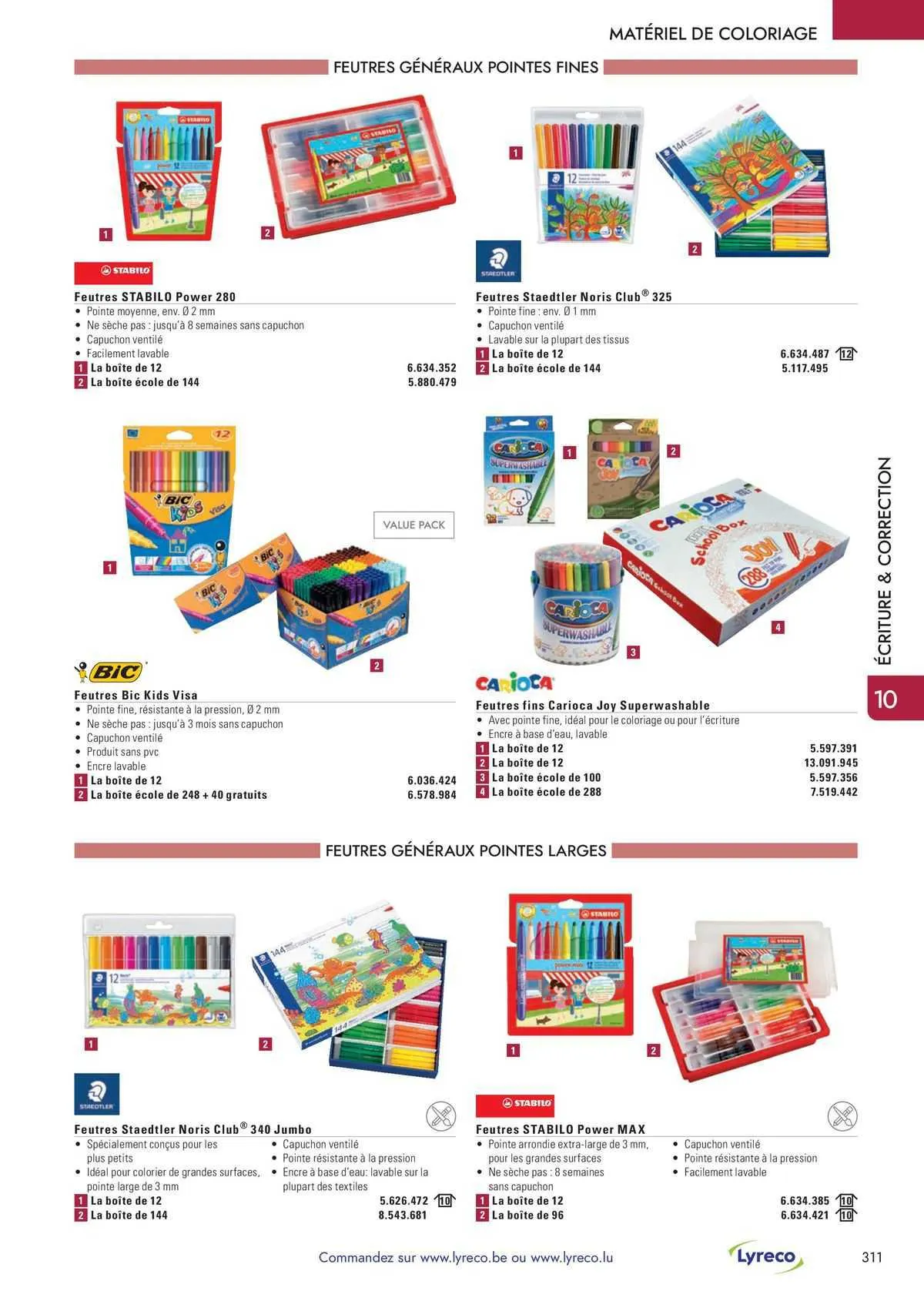 Lyreco Folder van 5 oktober tot 31 december 2023 - folder pagina 259