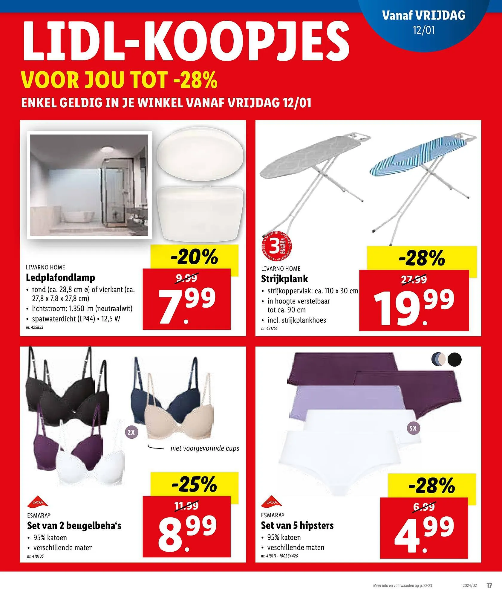 Lidl Folder van 5 januari tot 5 januari 2024 - folder pagina 18