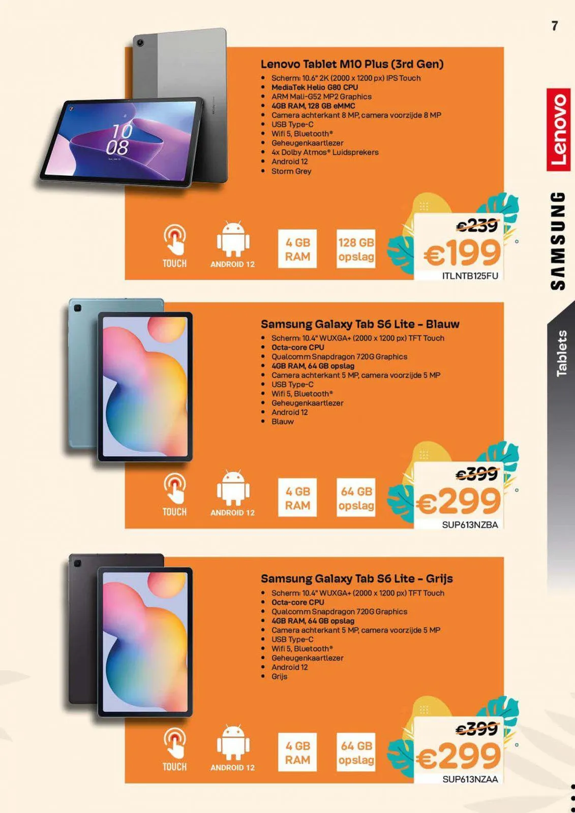 Compu Deals folder tot 31.07.2023 van 1 juli tot 31 juli 2023 - folder pagina 7