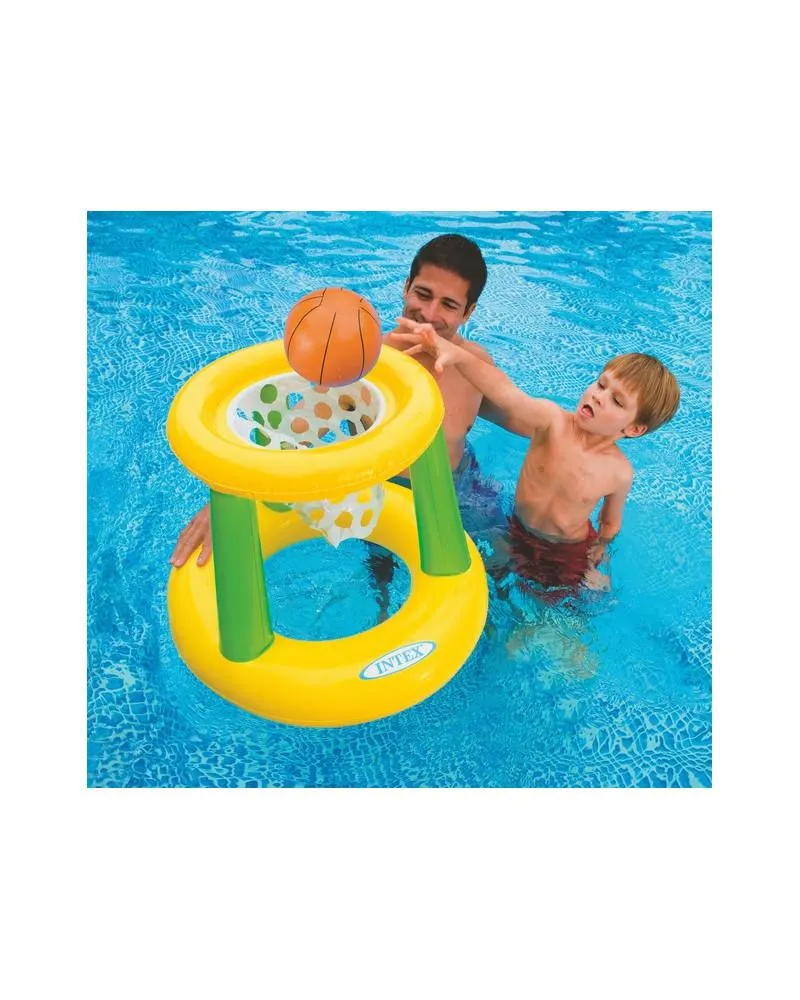 ANNEAU DE BASKET FLOTTANT + BALLE