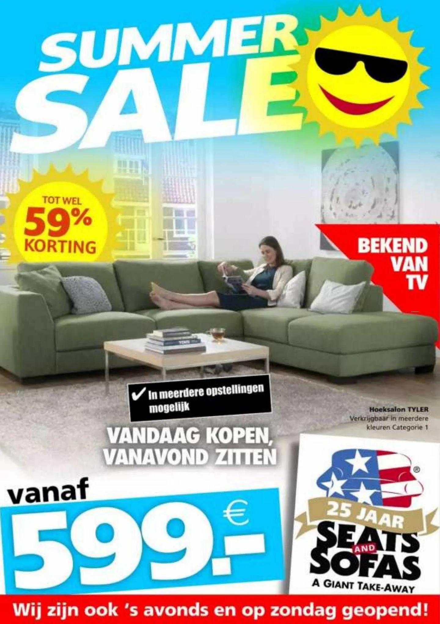 Seats And Sofas Folder van 30 augustus tot 30 augustus 2023 - folder pagina 1