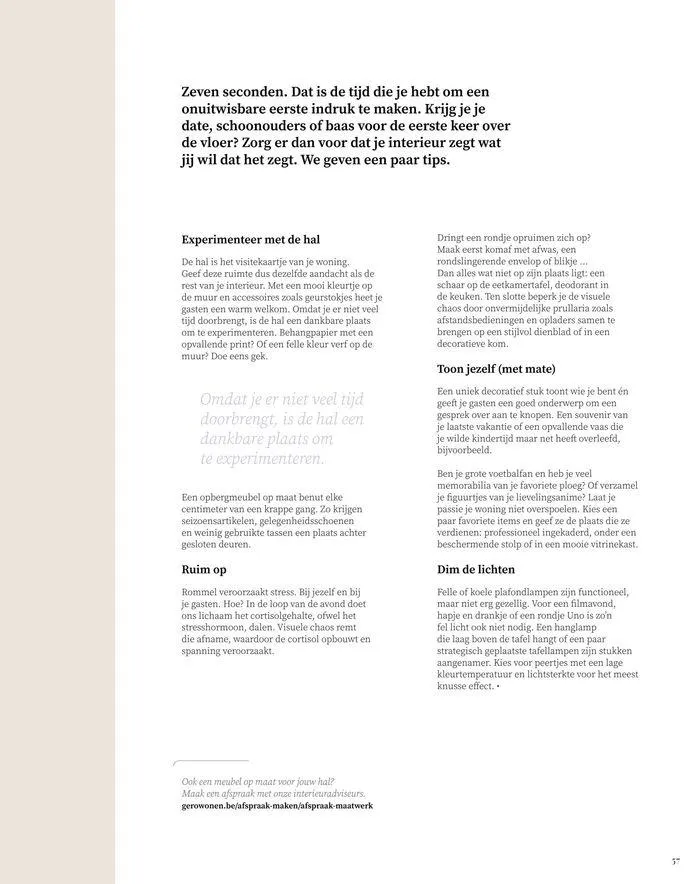 Thuisgevoel van 17 oktober tot 31 januari 2025 - folder pagina 57