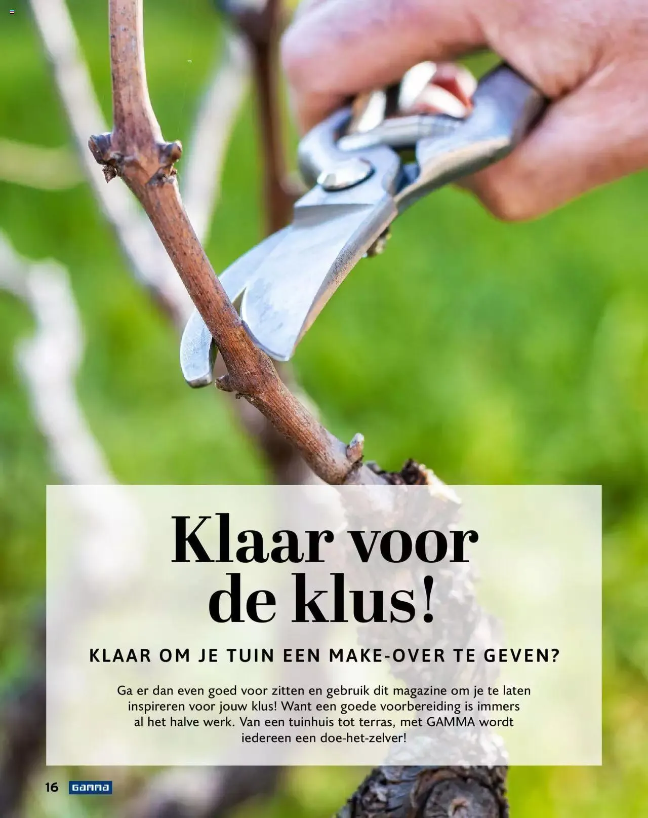 GAMMA tuinmagazine 2022 van 22 maart tot 31 december 2023 - folder pagina 16