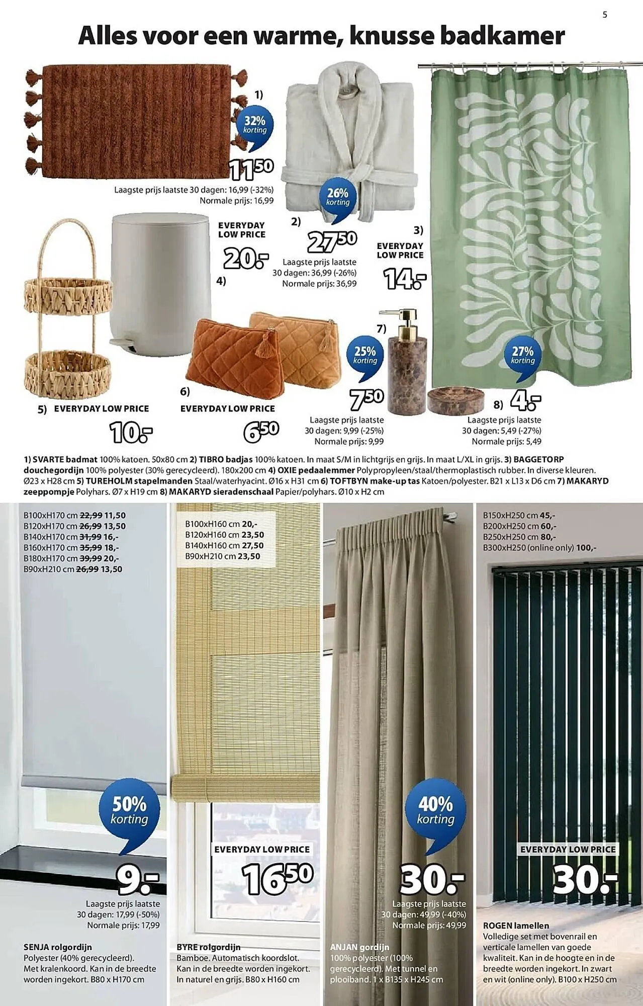 Jysk folder van 8 december tot 1 januari 2026 - folder pagina 6