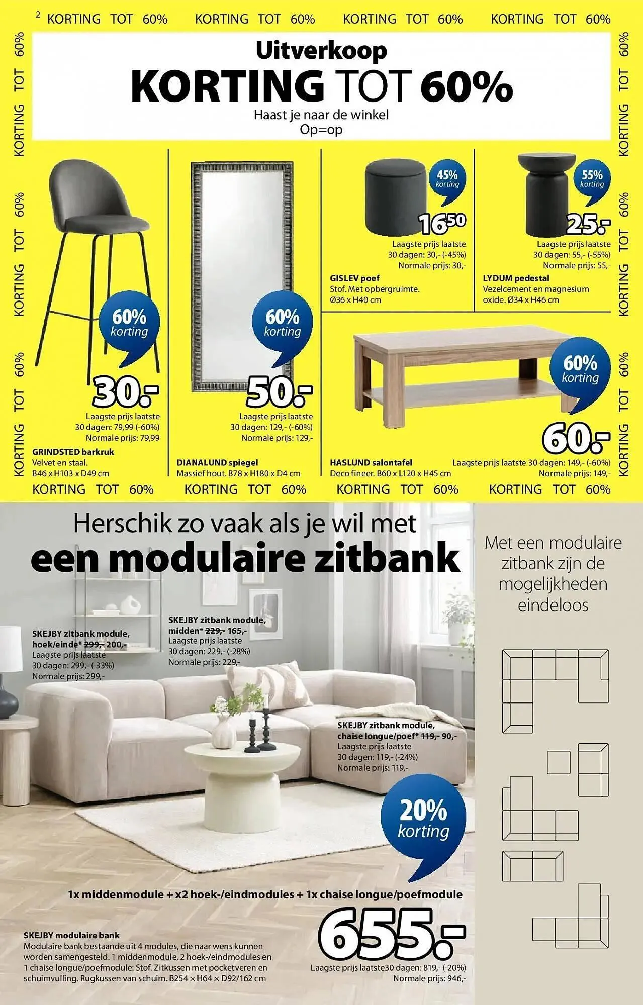 Jysk folder van 3 januari tot 31 januari 2026 - folder pagina 2