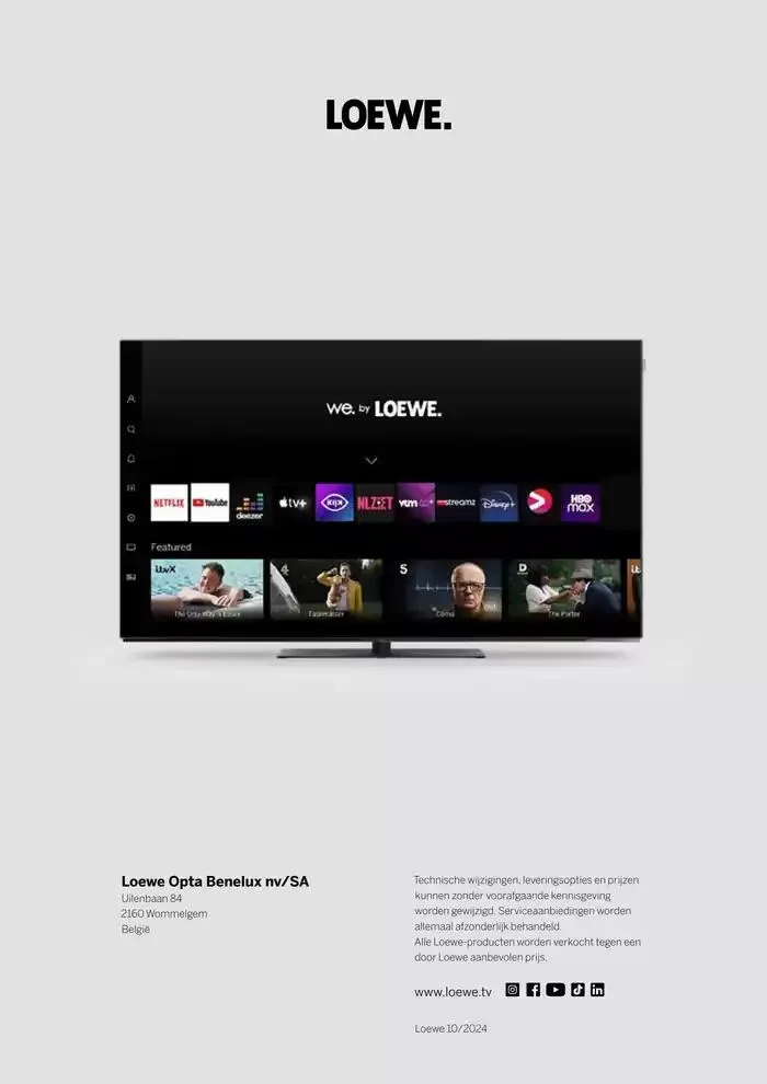We By Loewe van 9 oktober tot 31 december 2024 - folder pagina 8