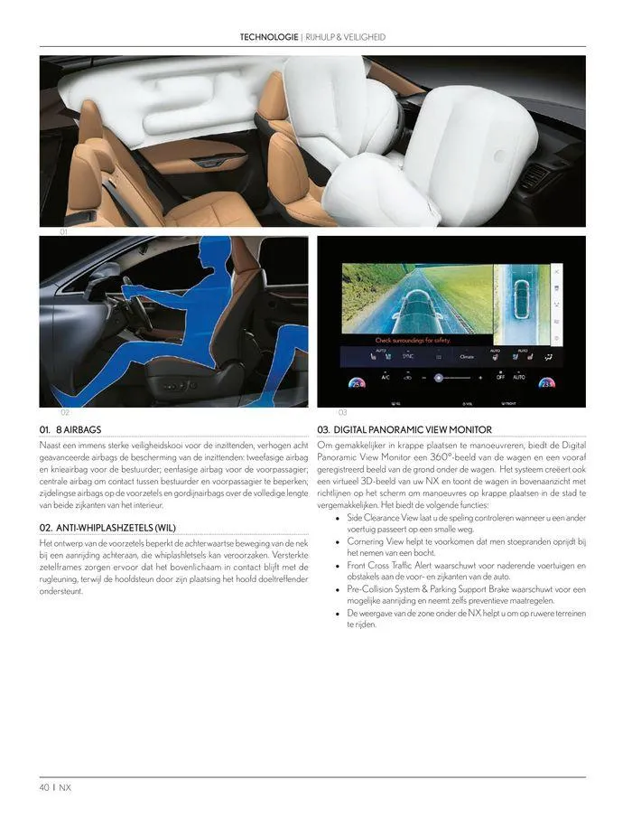 LEXUS NX van 23 november tot 23 november 2024 - folder pagina 40