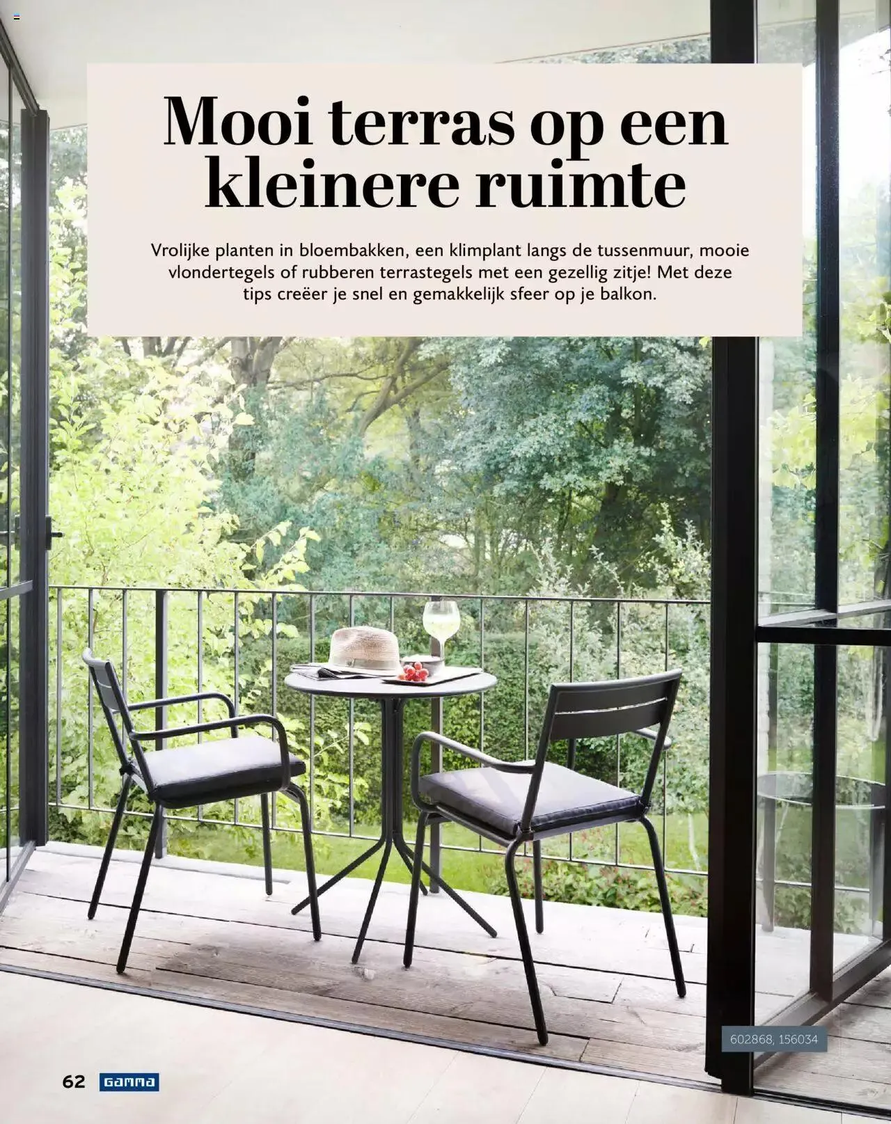 GAMMA tuinmagazine 2022 van 22 maart tot 31 december 2023 - folder pagina 62