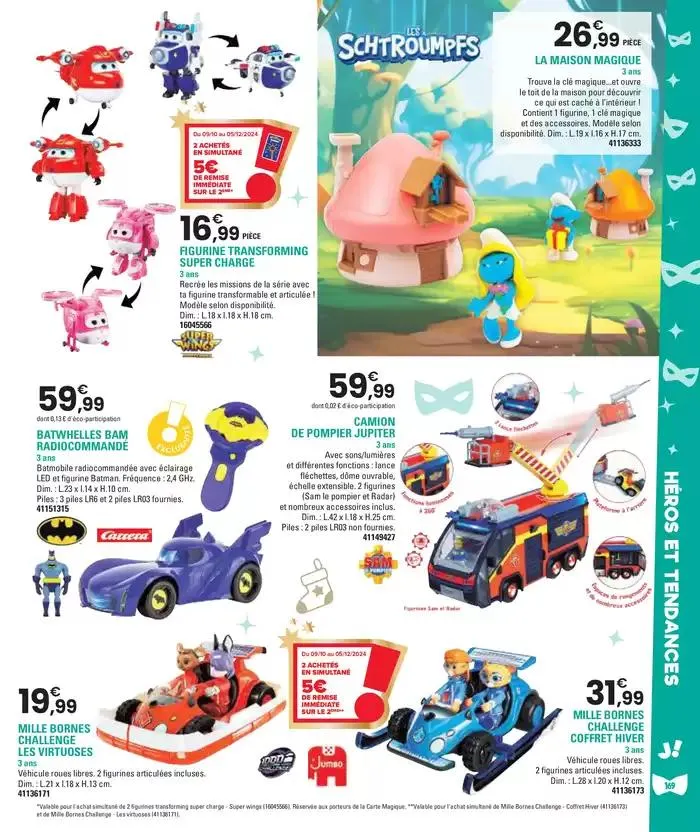 Jouez À L'infin van 29 oktober tot 5 december 2024 - folder pagina 169