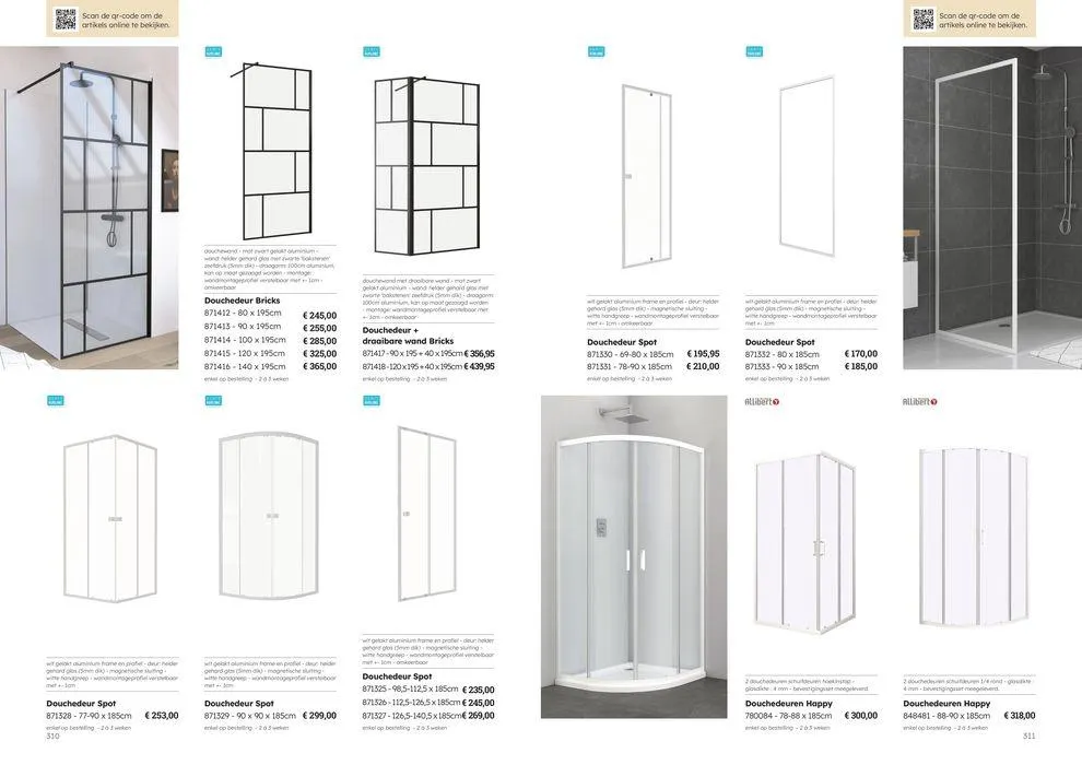 Badkamercatalogus van 10 juli tot 31 december 2024 - folder pagina 156
