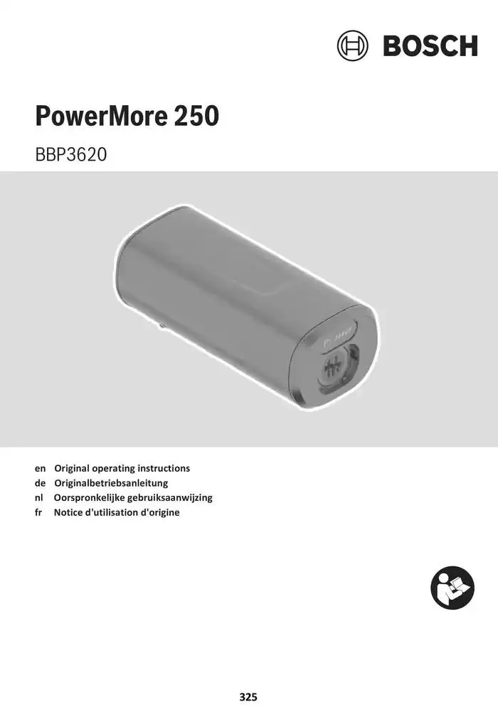 Electric Bike Manual van 12 februari tot 12 augustus 2025 - folder pagina 325