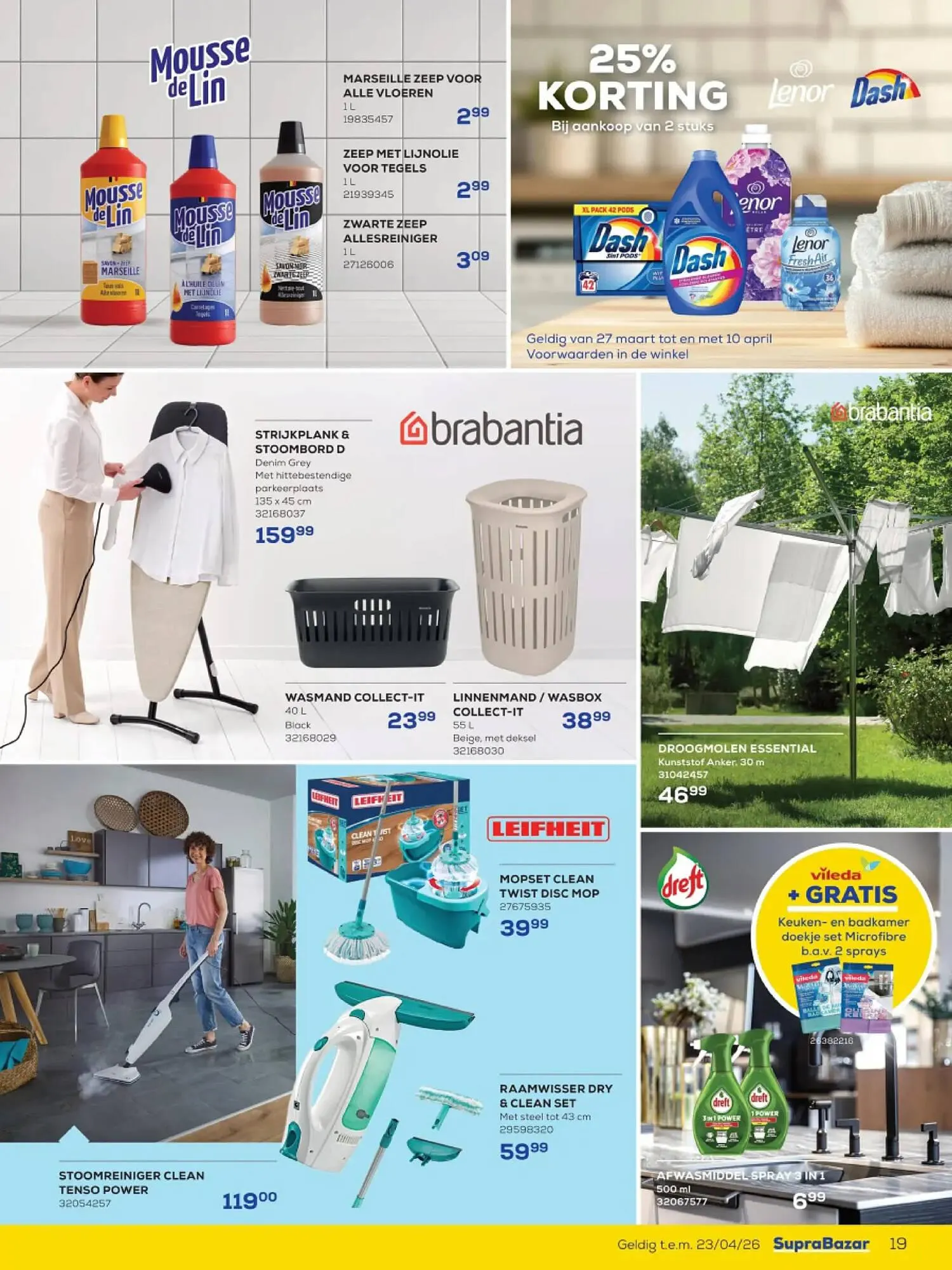 Supra Bazar folder van 20 maart tot 23 april 2026 - folder pagina 19