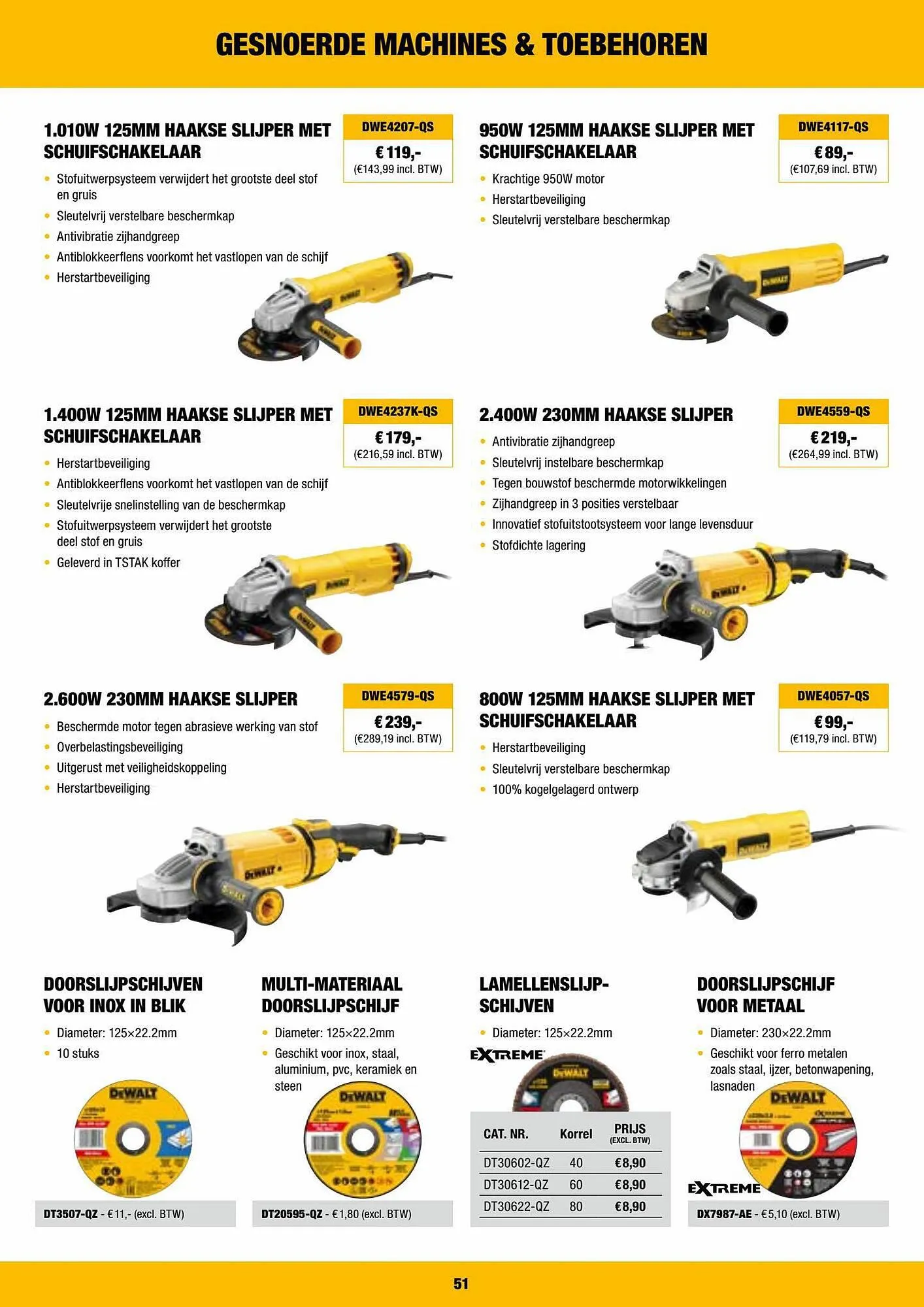 DeWALT folder van 3 september tot 30 september 2023 - folder pagina 51