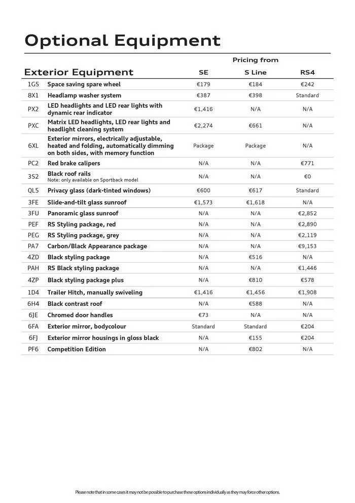 Audi A4 van 9 april tot 9 april 2025 - folder pagina 9