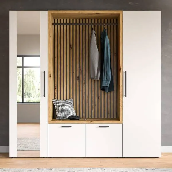 Halmeubelset Phuzro 3-delig