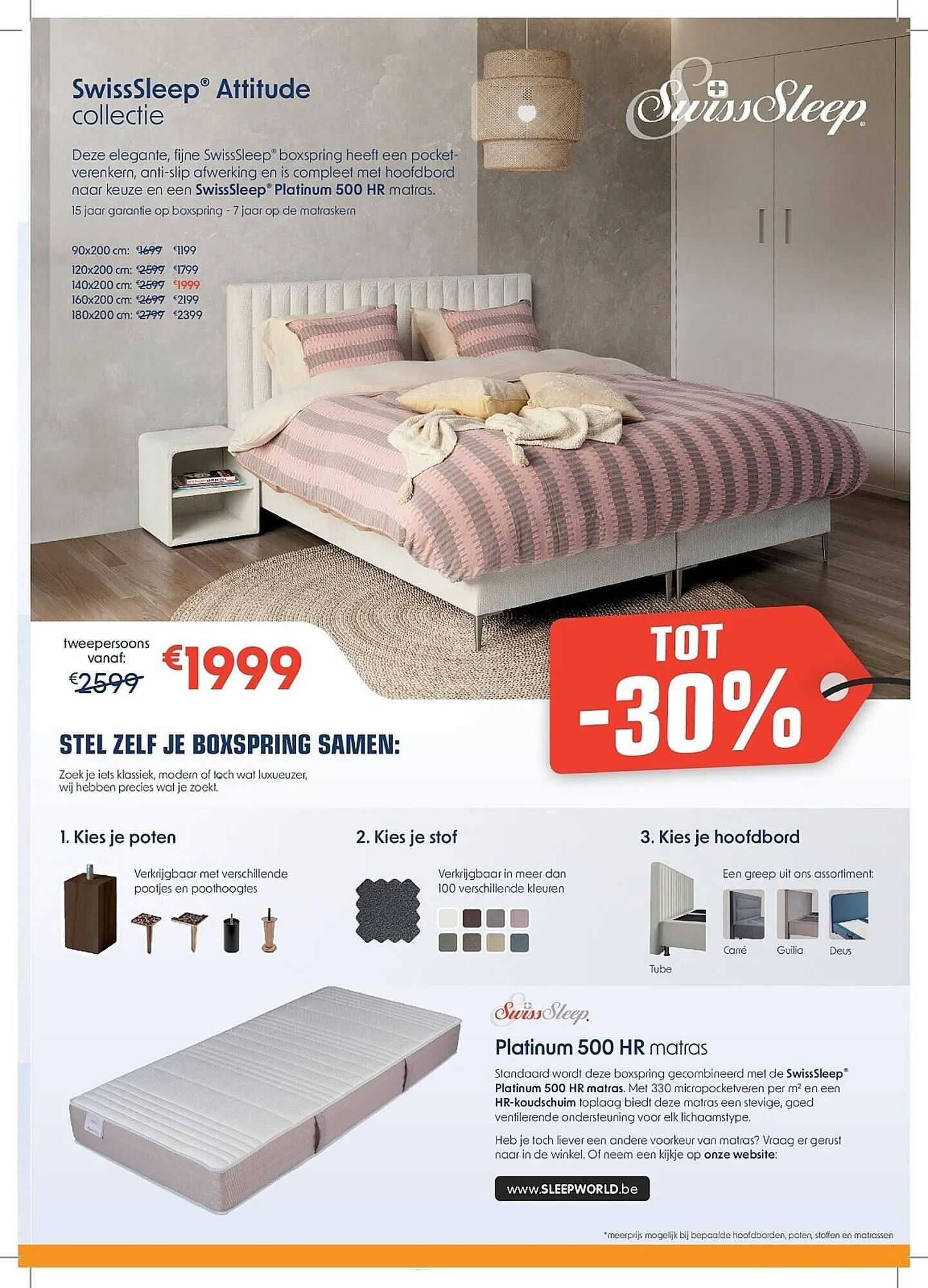 Sleepworld folder van 1 november tot 30 november 2025 - folder pagina 3