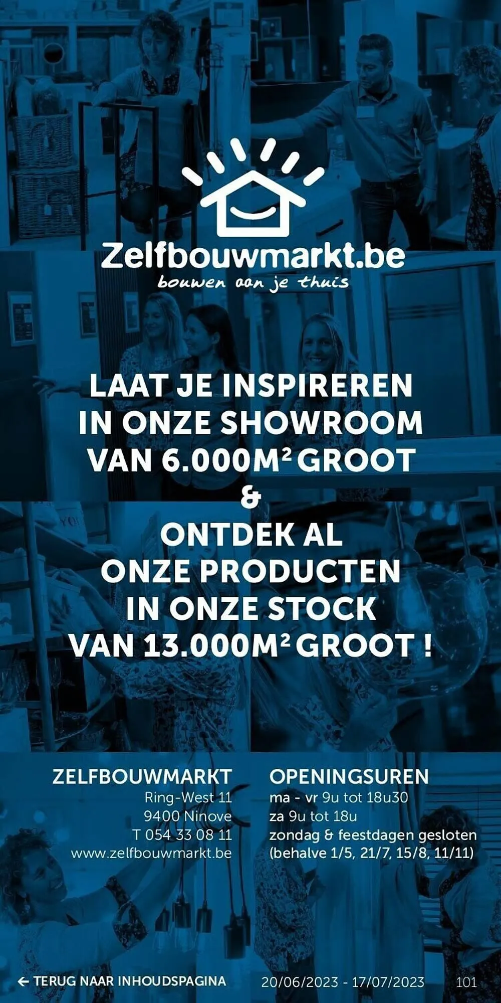 Zelfbouwmarkt folder van 20 juni tot 17 juli 2023 - folder pagina 101