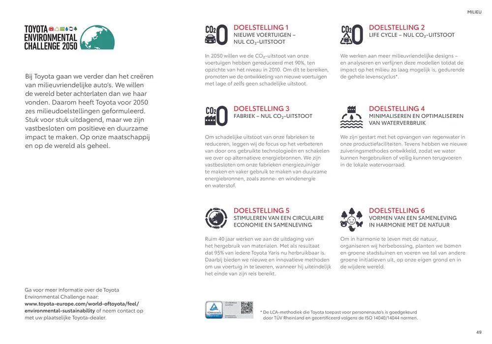 Yaris van 1 juli tot 1 juli 2025 - folder pagina 49