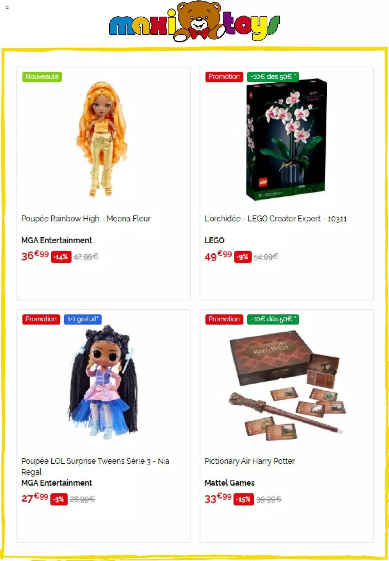 Maxi Toys - Folder / Dépliant van 31 januari tot 31 december 2023 - folder pagina 4