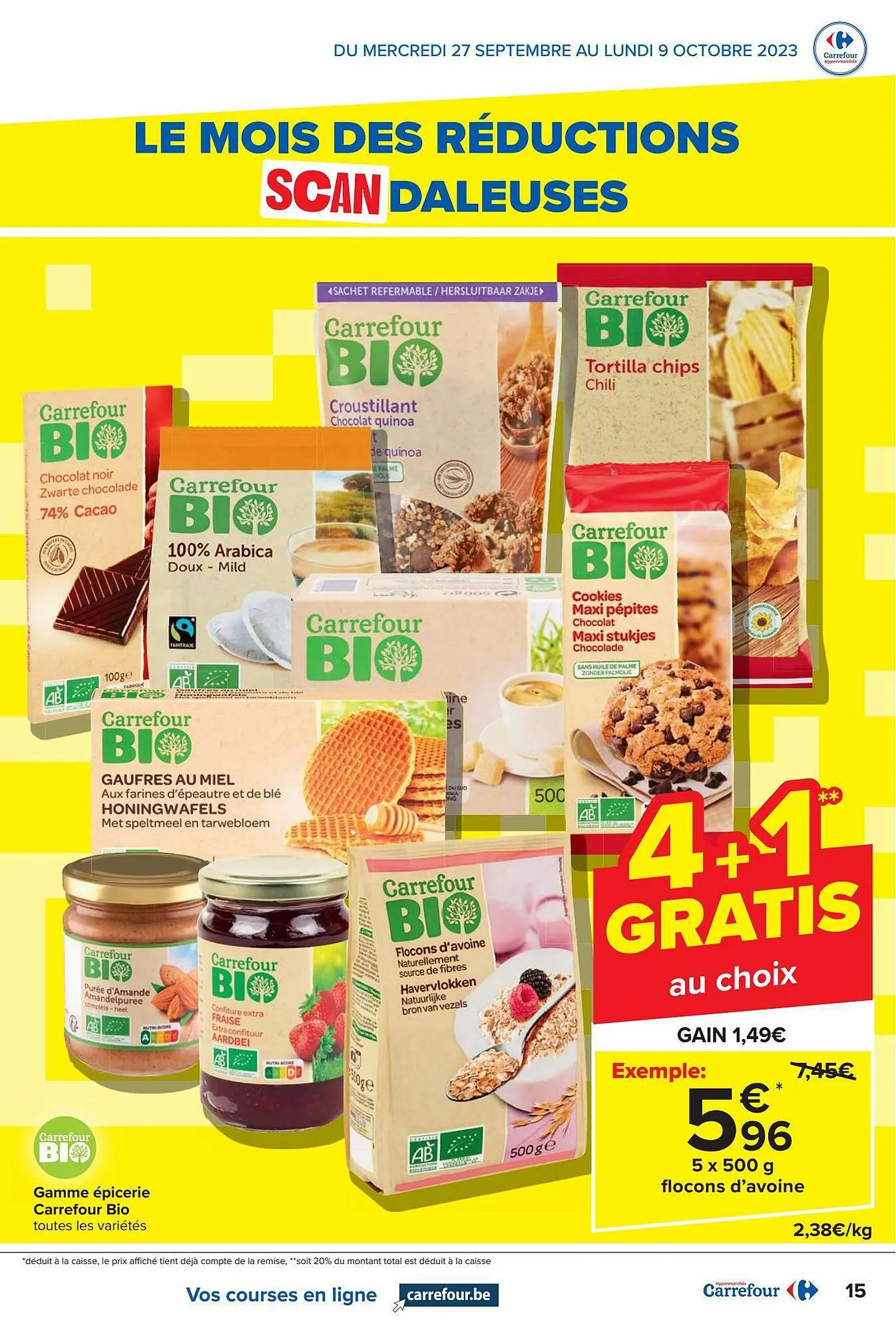 Carrefour Express Folder van 27 september tot 28 september 2023 - folder pagina 15