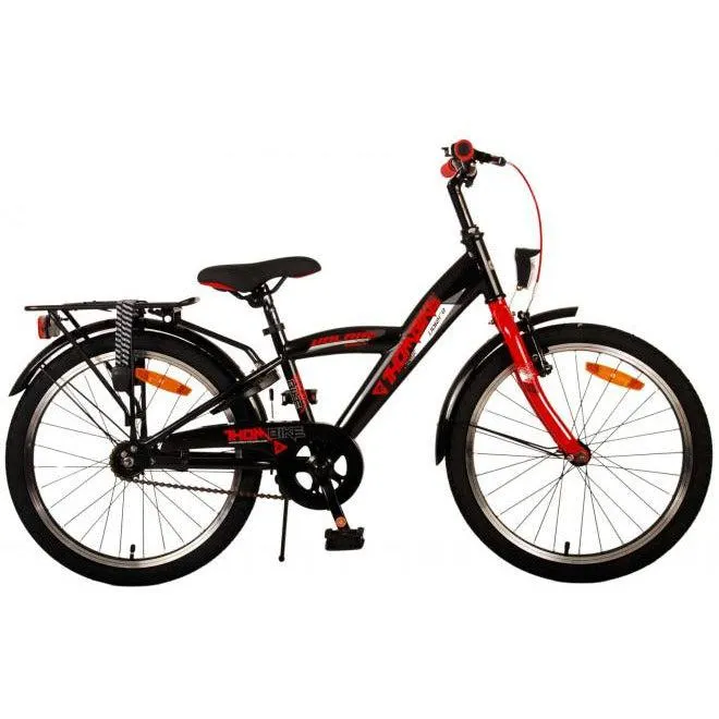 Volare Thombike Kinderfiets - Jongens - 20 inch - Zwart Rood