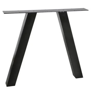 WOOOD tafelpoot Tablo Utrecht A-poot metaal zwart per stuk