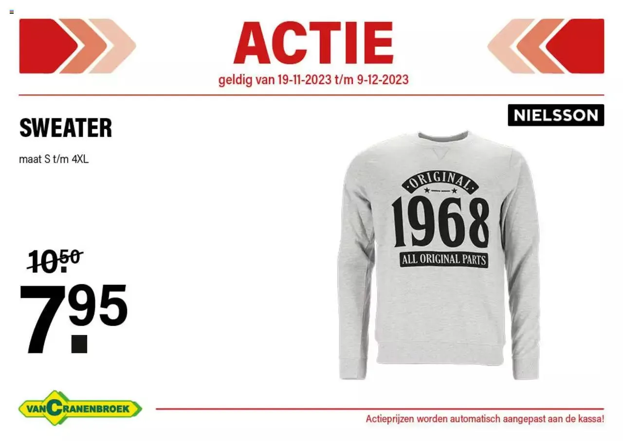 Van Cranenbroek folder / publicité van 9 december tot 31 december 2023 - folder pagina 54