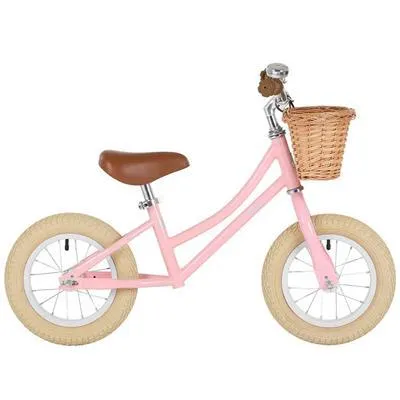 Bobbin Loopfiets gingersnap balance bike - pink
