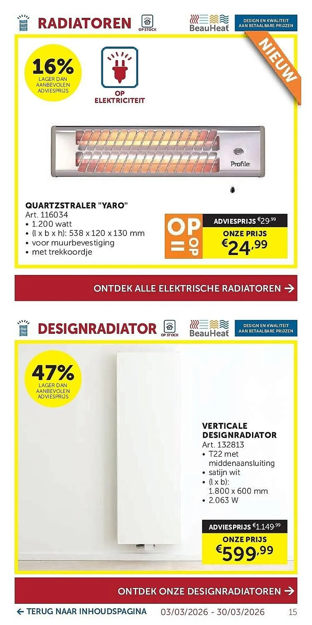 Zelfbouwmarkt folder van 3 maart tot 30 maart 2026 - folder pagina 15