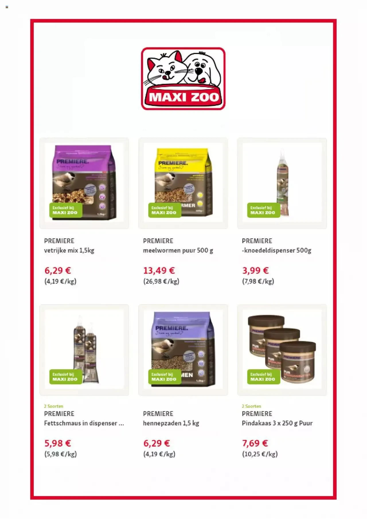 Maxi Zoo - Folder / Dépliant van 4 januari tot 31 december 2023 - folder pagina 3
