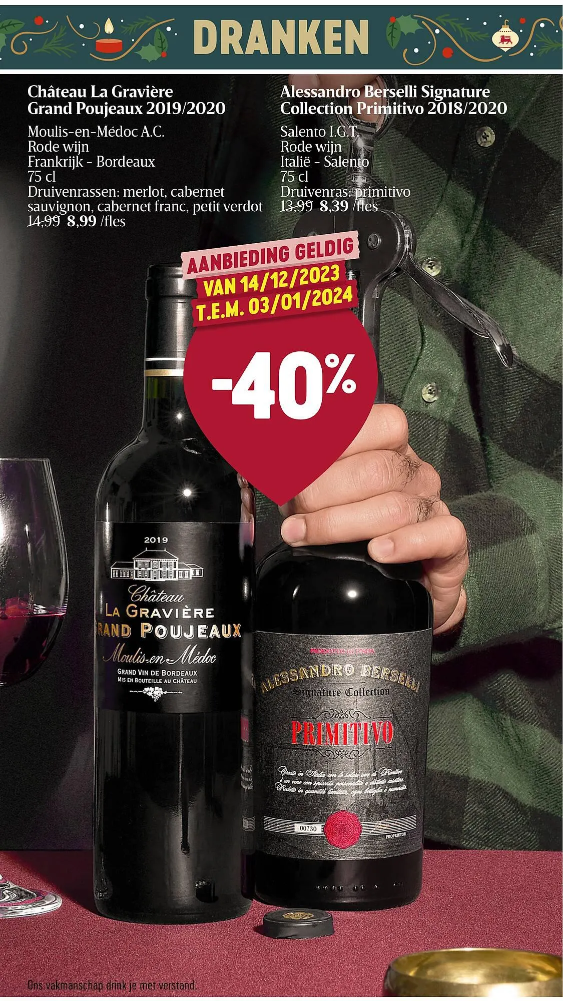 AD Delhaize folder van 14 december tot 20 december 2023 - folder pagina 40