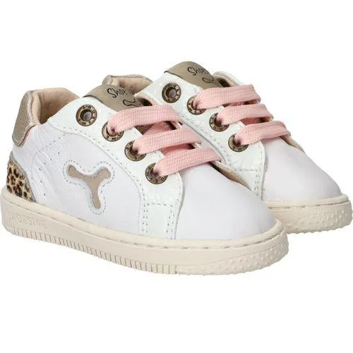 Shoesme Baby-Proof Sneakers Wit Meisjes