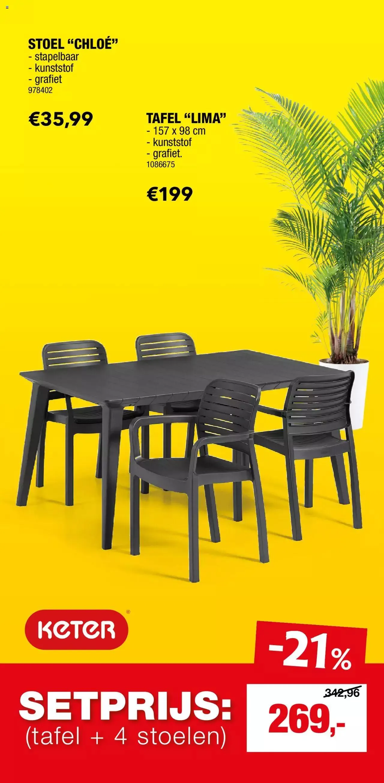 Hubo Tuinmeubelen van 30 juni tot 31 december 2024 - folder pagina 25