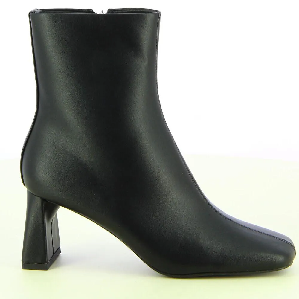 Ken Shoe Fashion - Zwart - Enkellaarzen