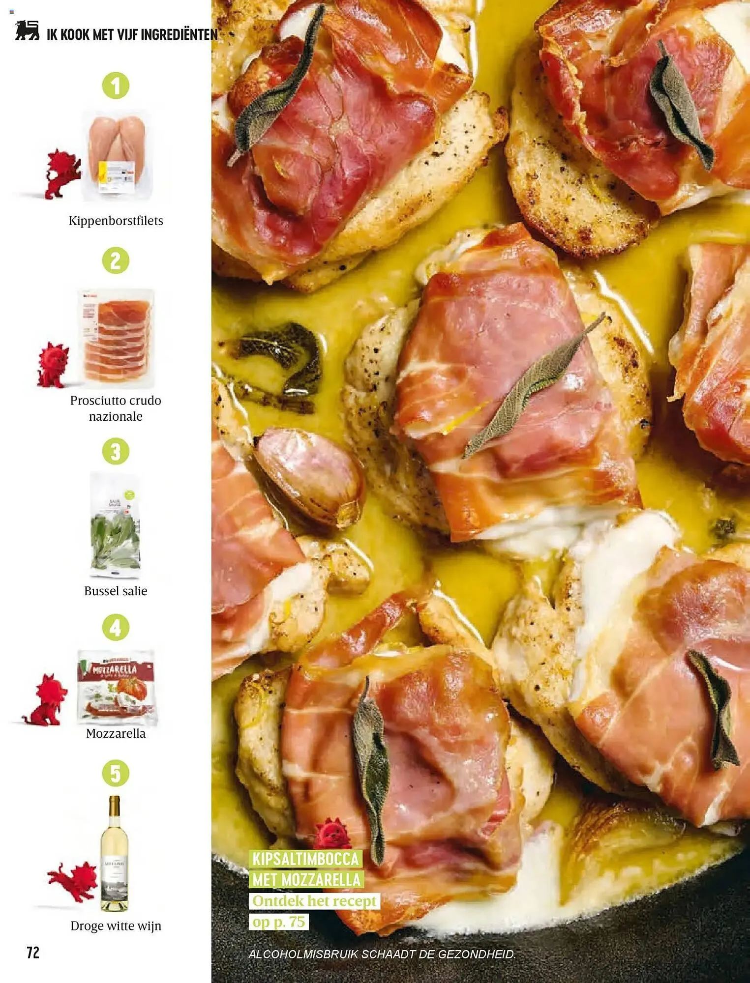 Delhaize magazine van 2 april tot 31 mei 2026 - folder pagina 72