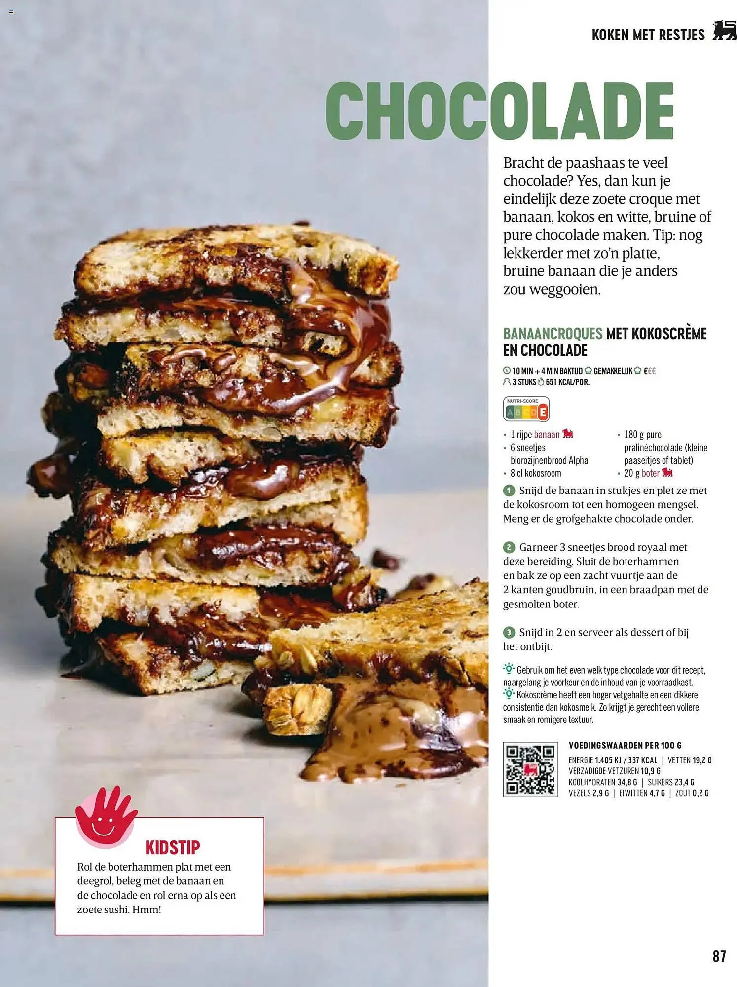 Delhaize magazine van 2 april tot 31 mei 2026 - folder pagina 87