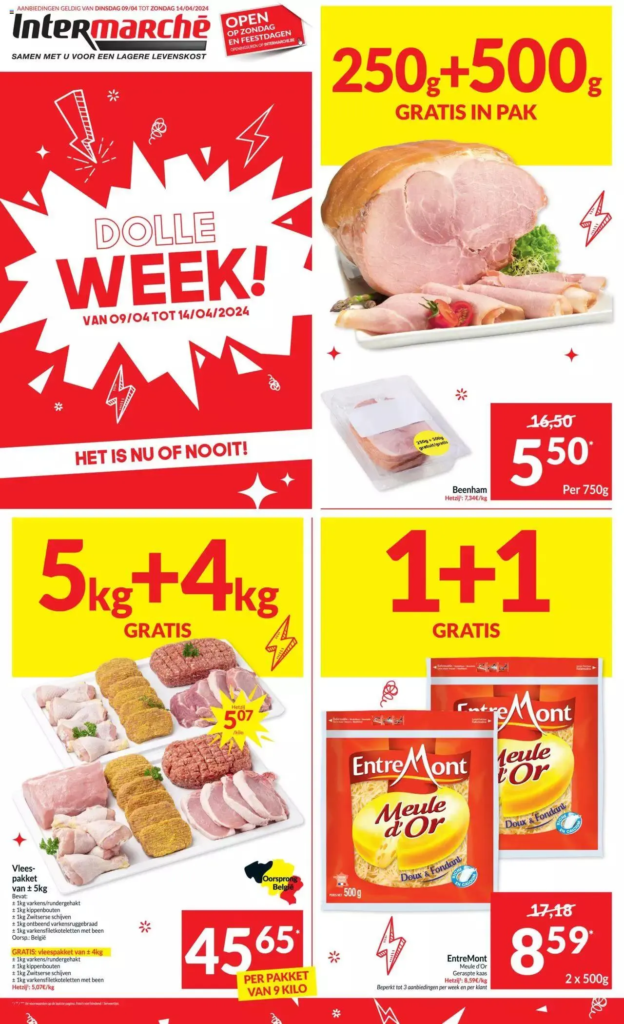 Intermarché folder week 15 van 14 april tot 10 april 2024 - folder pagina 1
