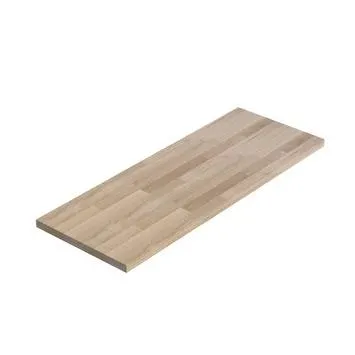 Massief paneel 32 mm eik B/C 120x45 cm