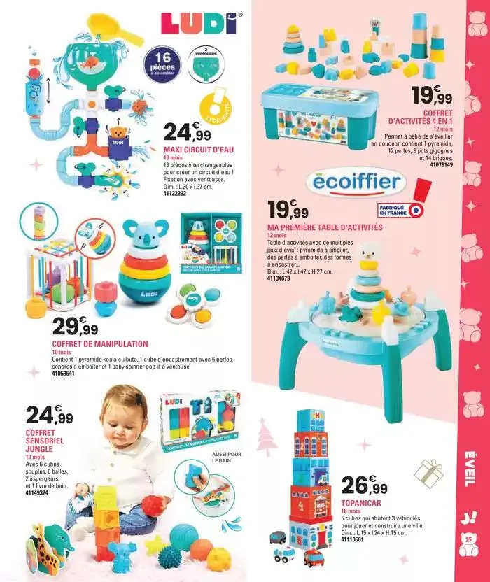 Jouez À L'infin van 29 oktober tot 5 december 2024 - folder pagina 25