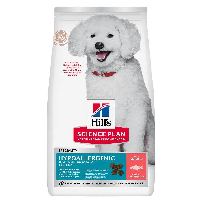 Hill's Science Plan Hypoallergenic Small & Mini Hond Met Zalm 6kg