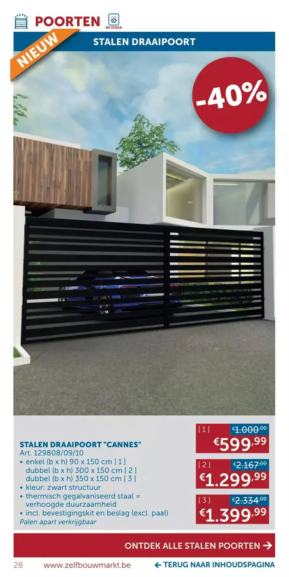 Zelfbouwmarkt folder van 15 augustus tot 18 september 2023 - folder pagina 28