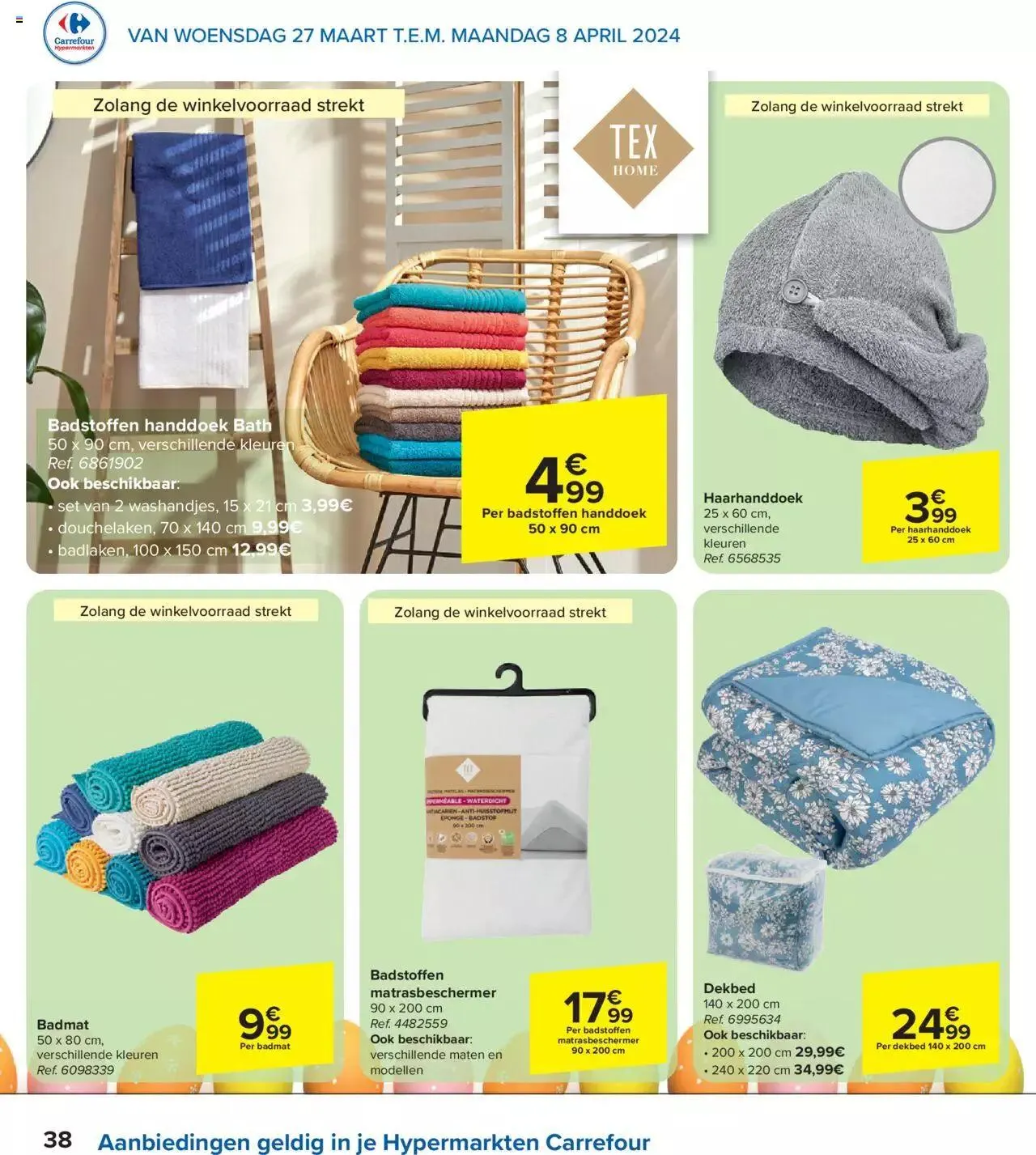 Carrefour folder week 13 van 8 april tot 30 maart 2024 - folder pagina 38