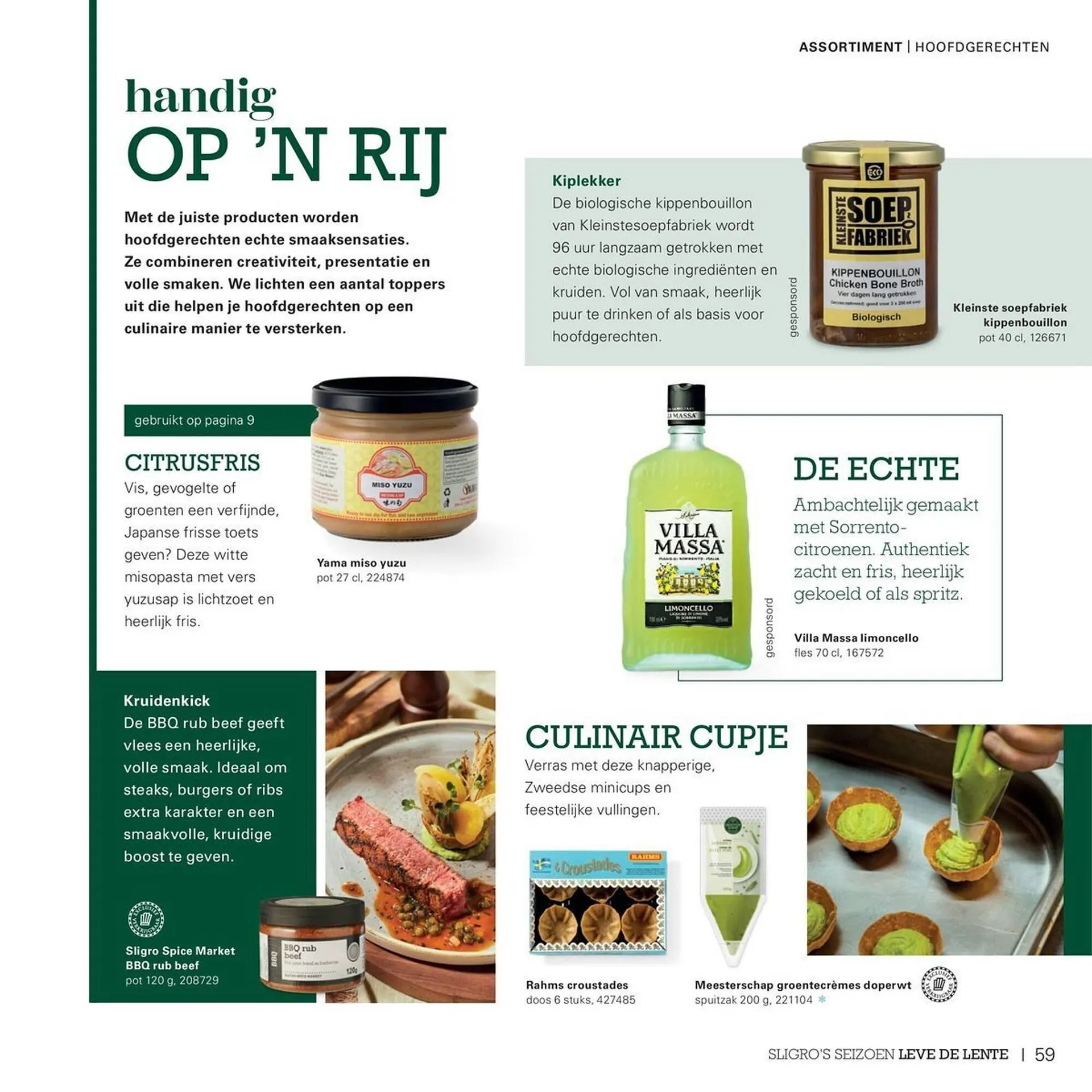 Sligro folder van 23 april tot 31 mei 2026 - folder pagina 59