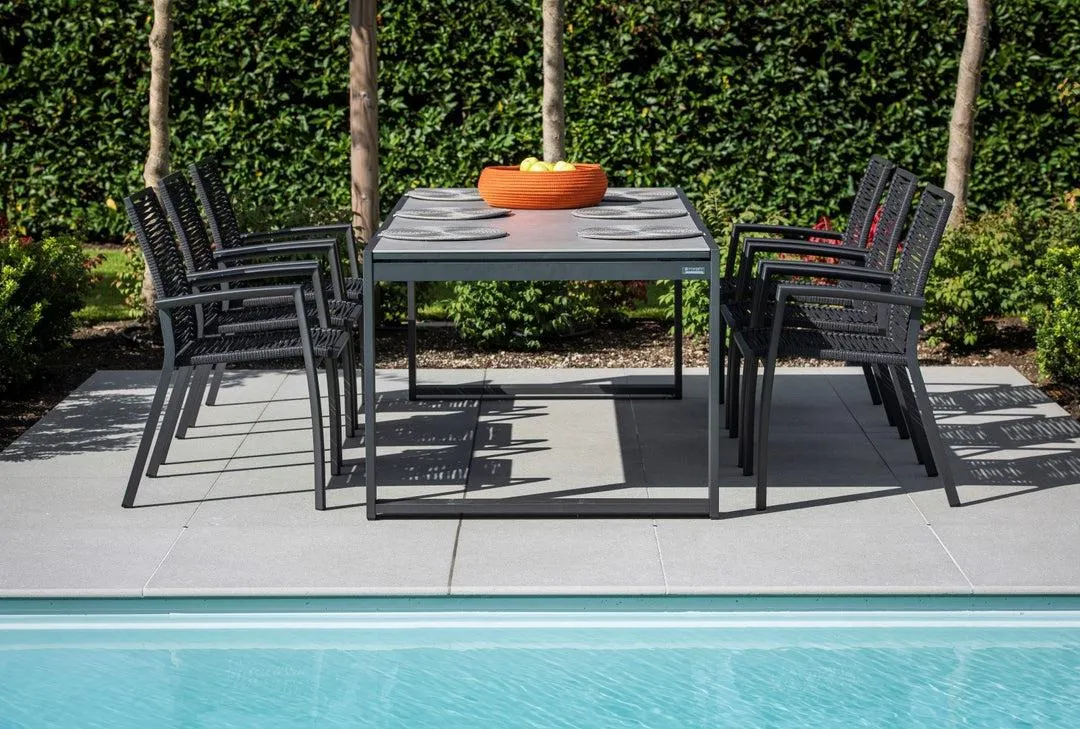 Vigo Keramiek | Sevilla rope charcoal mat