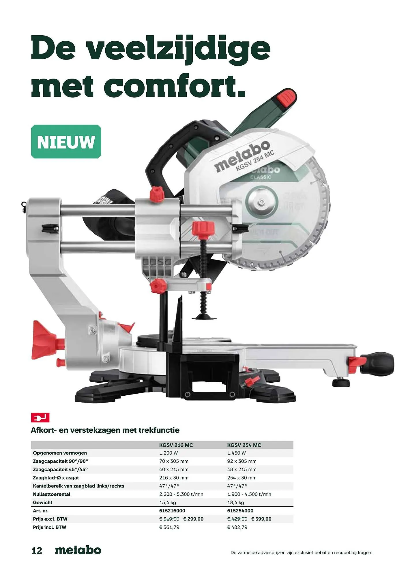 Metabo folder van 17 september tot 31 maart 2026 - folder pagina 12