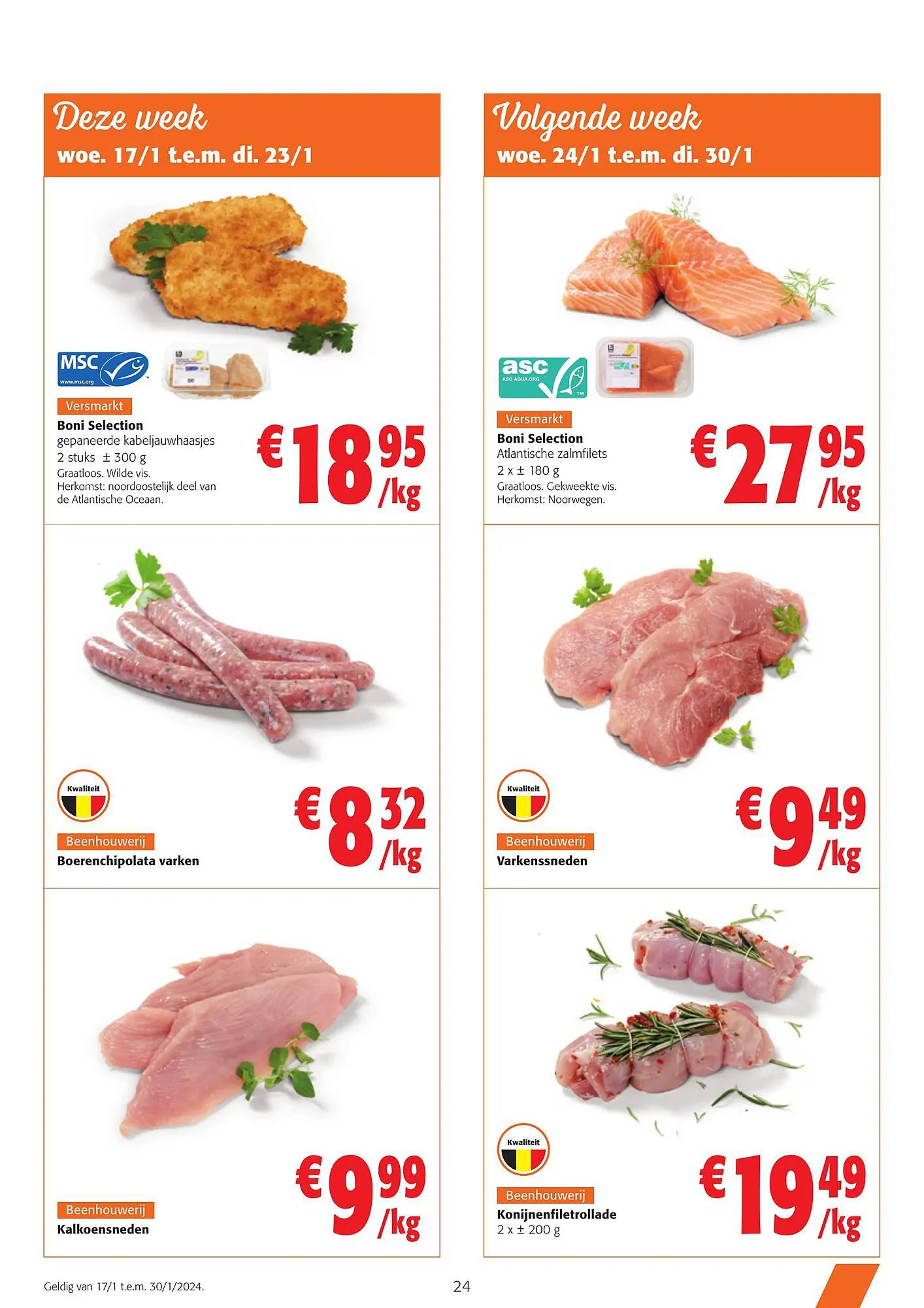 Colruyt folder van 17 januari tot 30 januari 2024 - folder pagina 24