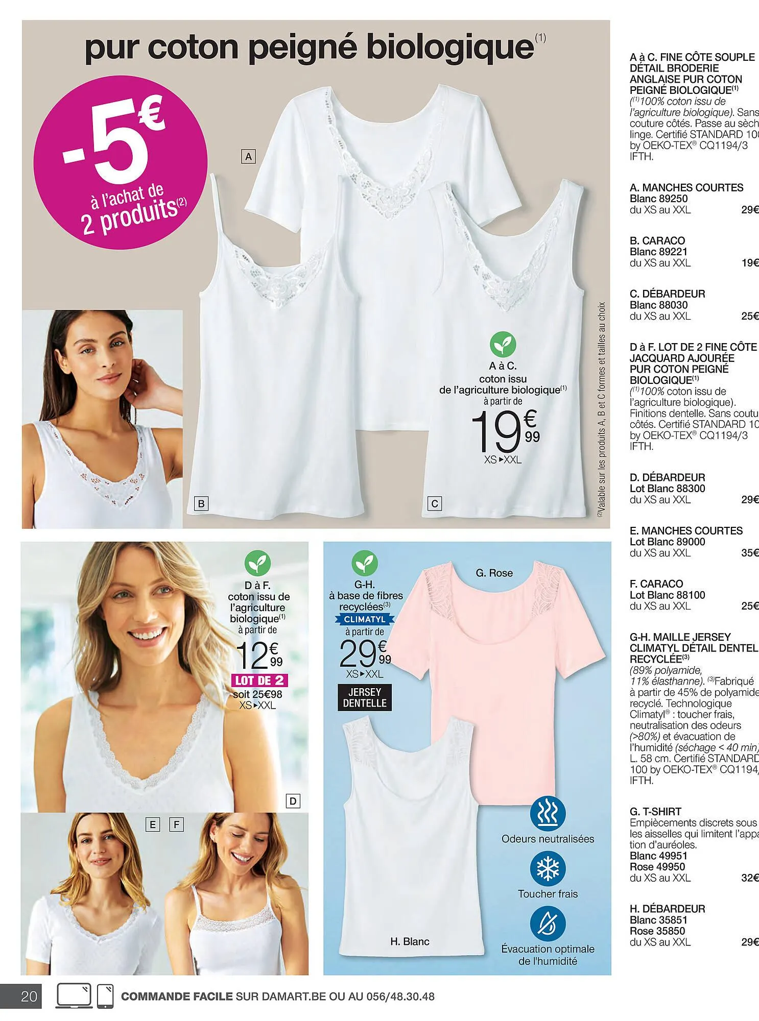 Damart Folder van 20 juli tot 20 juli 2023 - folder pagina 20