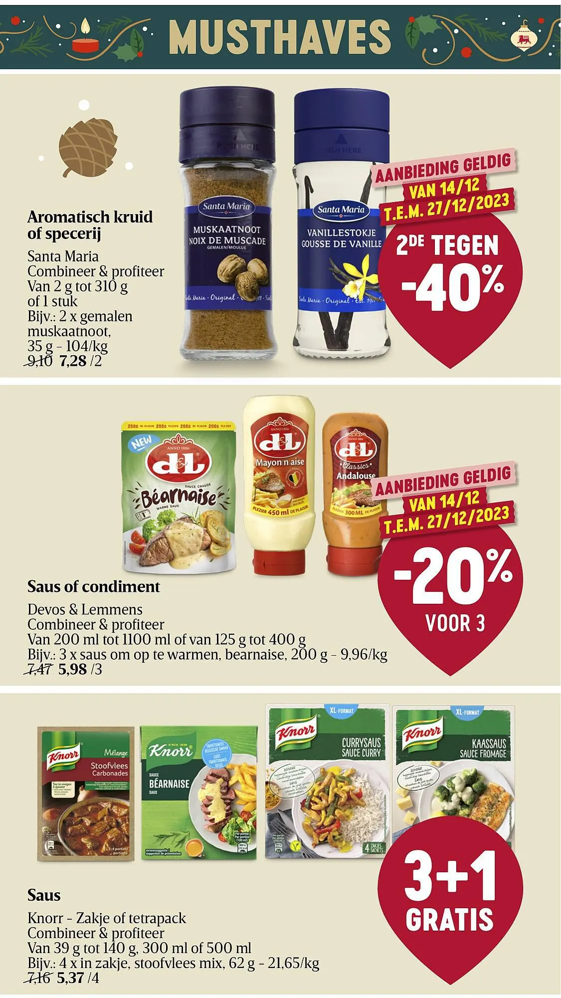 AD Delhaize folder van 14 december tot 20 december 2023 - folder pagina 25
