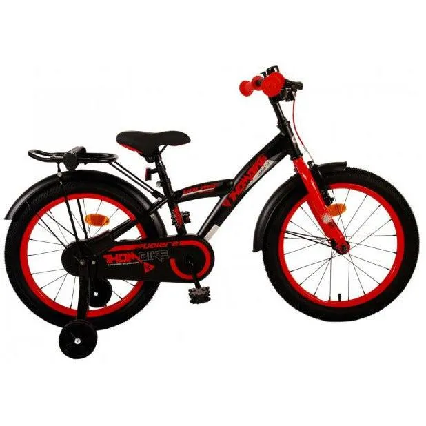 Volare Thombike Kinderfiets - Jongens - 18 inch - Zwart Rood